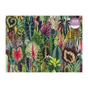 Galison Houseplant Jungle Puzzle 1000pc Multi-Coloured 30x22x6cm