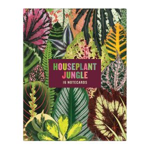 Galison Houseplant Jungle Greet Notecards Asst Multi-Coloured 15x11x4cm