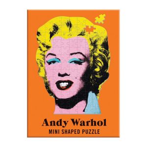 Galison Andy Warhol Mini Puzzle Marilyn 100pc Multi-Coloured 11x9x4cm