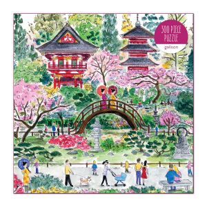 Galison Michael Storrings Japanese Tea Garden 300p Puzzle Multi-Coloured 54x41cm