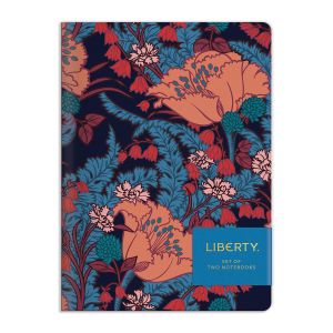 Galison Liberty Floral Writers Notebook Set Multi-Coloured 21x15x1cm