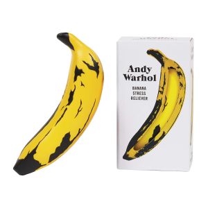 Galison Andy Warhol Banana Stress Reliever Multi-Coloured 13x7x4cm