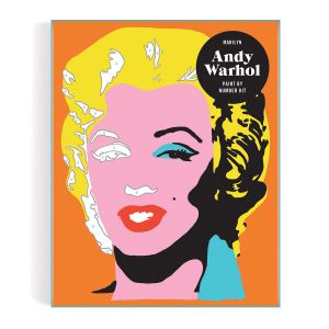 Galison Andy Warhol Marilyn Paint By Number Kit Multi-Coloured 26x21x4cm