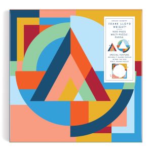 Galison Frank Lloyd Wright Organic Geometry 500pc Multi-Puzzle Multi-Coloured 20x20x5cm