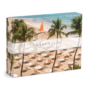 Galison Gray Malin The Beach Club Puzzle 1000pcs Multi-Coloured 21x5x21cm