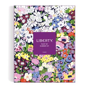 Galison Liberty Thorpe Paint By Number Kit Multi-Coloured 29x36x6cm