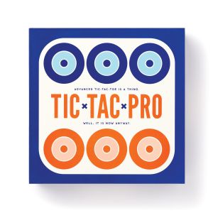 Brass Monkey Tic Tac Pro Game Set Multi-Coloured 23.8x23.8x5cm