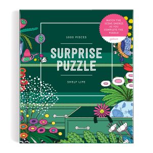 Galison Shelf Life Surprise Puzzle 1000pc Multi-Coloured 29x21x5cm