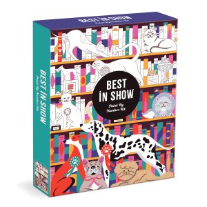Galison Best In Show Paint By Number Kit Multi-Coloured 29x36x6cm