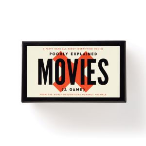 Brass Monkey Poorly Explained Movies Game Multi-Coloured Box:12.7x7.11x7.62cm