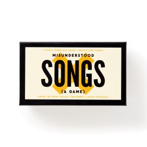 Brass Monkey Misunderstood Songs Game Multi-Coloured Box:12.7x7.11x7.62cm