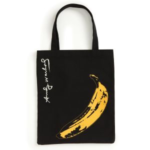Galison Andy Warhol Banana Tote Bag Shopper Multi-Coloured 38x43x28cm