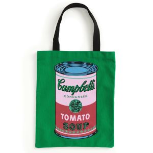 Galison Andy Warhol Soup Can Tote Bag Shopper Multi-Coloured 38x43x28cm