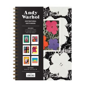 Galison Andy Warhol Inspirational Sketchbook Multi-Coloured 22x2.5x27cm
