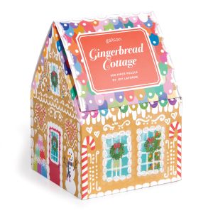 Galison Joy Laforme Gingerbread Cottage Puzzle-500pc Multi-Coloured 50.8x50.8x0.2cm