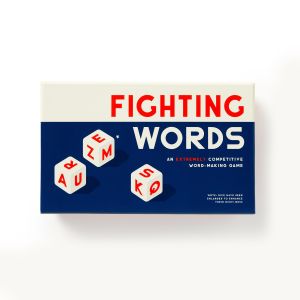 Brass Monkey Fighting Words Dice Game Multi-Coloured 20x7x12cm