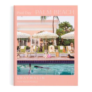 Galison Gray Malin Palm Beach Pool Day Puzzle 1000pcs Multi-Coloured 21.6x26.7x5.3cm