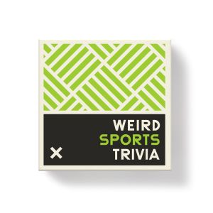 Brass Monkey Weird Sports Trivia Green 8.9x7.6x8.9cm