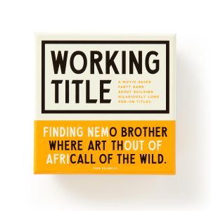 Brass Monkey Working Title Social Game Multi-Coloured 10.5x5x10.5cm