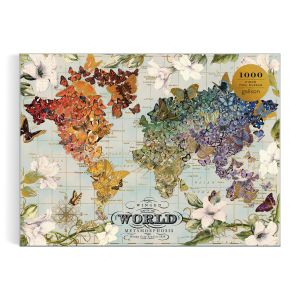 Galison Wendy Gold Winged Metamorphosis Foil Puzzle 1000pcs Multi-Coloured 68.6x50.8cm
