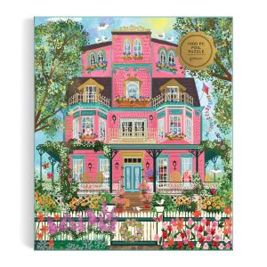 Galison Joy Laforme Capeside Victorian Foil Puzzle 1000pcs Multi-Coloured 68.6x50.8cm