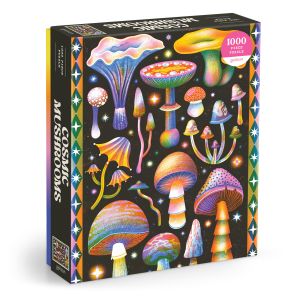 Galison Cosmic Mushrooms Puzzle 1000pcs Multi-Coloured 50.8x68.6cm