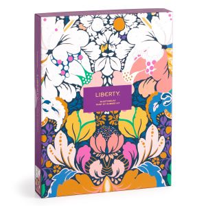 Galison Liberty Glastonbury Paint by Number Kit Multi-Coloured 22.9x2x30.5cm