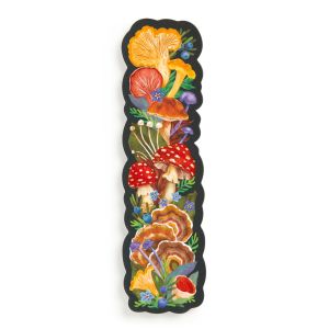Galison World of Mushrooms Paper Bookmark Multi-Coloured 4.8x0.2x17cm