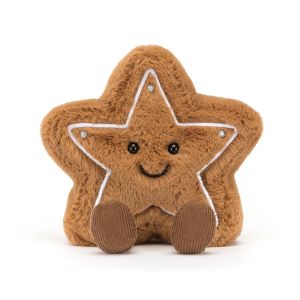 Jellycat Amuseable Star Cookie Beige 3x10x13cm