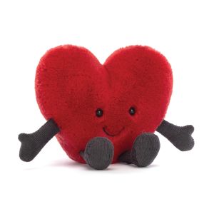 Jellycat Amuseables Red Heart Little Red & Black 5x13x11cm
