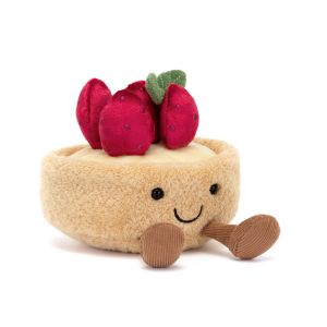 Jellycat Fleurette Tarte Aux Fraises Multi-Coloured 10x9x11cm