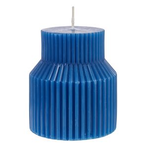 Amalfi Pippa Art Candle Blue 6.9x6.9x8cm