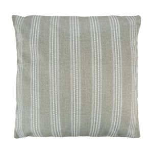 Amalfi Stripe Cushion Green/White Stripe  30x50cm