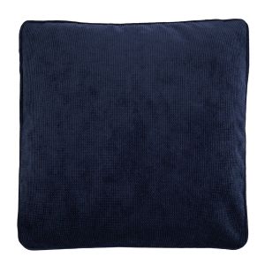 Amalfi Bayamo Ridge Cushion Dark Blue 50x50cm