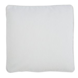 Amalfi Bayamo Ridge Cushion Ivory 50x50cm