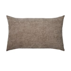 Amalfi Bellanger Chenille & Feather Cushion Taupe 30x50cm