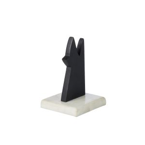 Amalfi Kane Glasses Holder Black/White 9x9x13cm