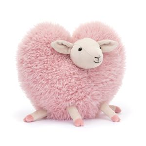 Jellycat Aimee Sheep Blush & Cream 21x22x12cm