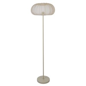Amalfi Pintone Mesh Floor Lamp Grey 50x50x164cm