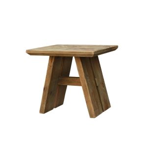 Amalfi Elroi Side Table Natural Wood Colour 45x45x45cm