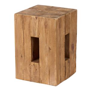 Amalfi Alder Side Table Natural 30x30x42cm