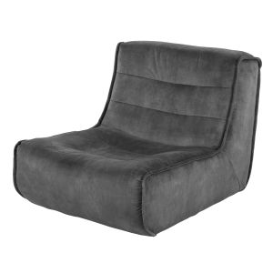 Amalfi Comfy Lounge Chair Grey 68x84x100cm