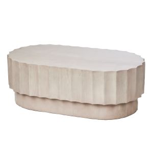 Amalfi Wyatt Coffee Table White Wash 110x60x38cm