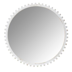 Amalfi Weston Mirror White Wash 79x3x79cm