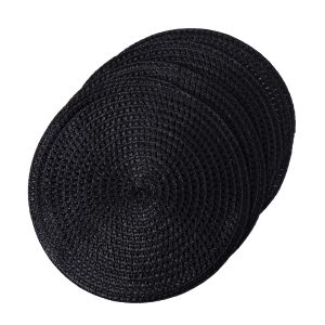 Amalfi Jay Placemat Set/4 Black 35x35x0.1cm