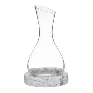 Davis & Waddell Fine Foods Nuvolo Marble Decanter Grey/Clear 15x15x30cm/1L