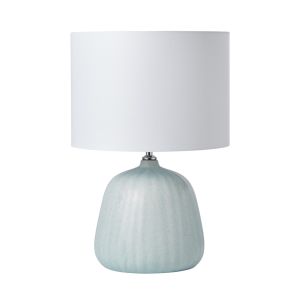 Amalfi Baldwin Table Lamp Blue & White 30x30x54cm