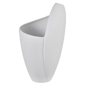 Amalfi Hoyer Abstraction Vase White 17x17x29cm