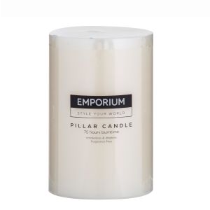 Emporium Wide Pillar Candle Ivory 10x15cm