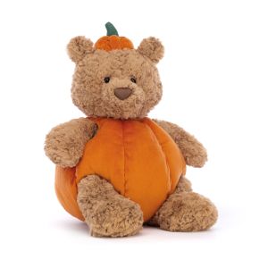 Jellycat Bartholomew Bear Pumpkin 20x21x36cm